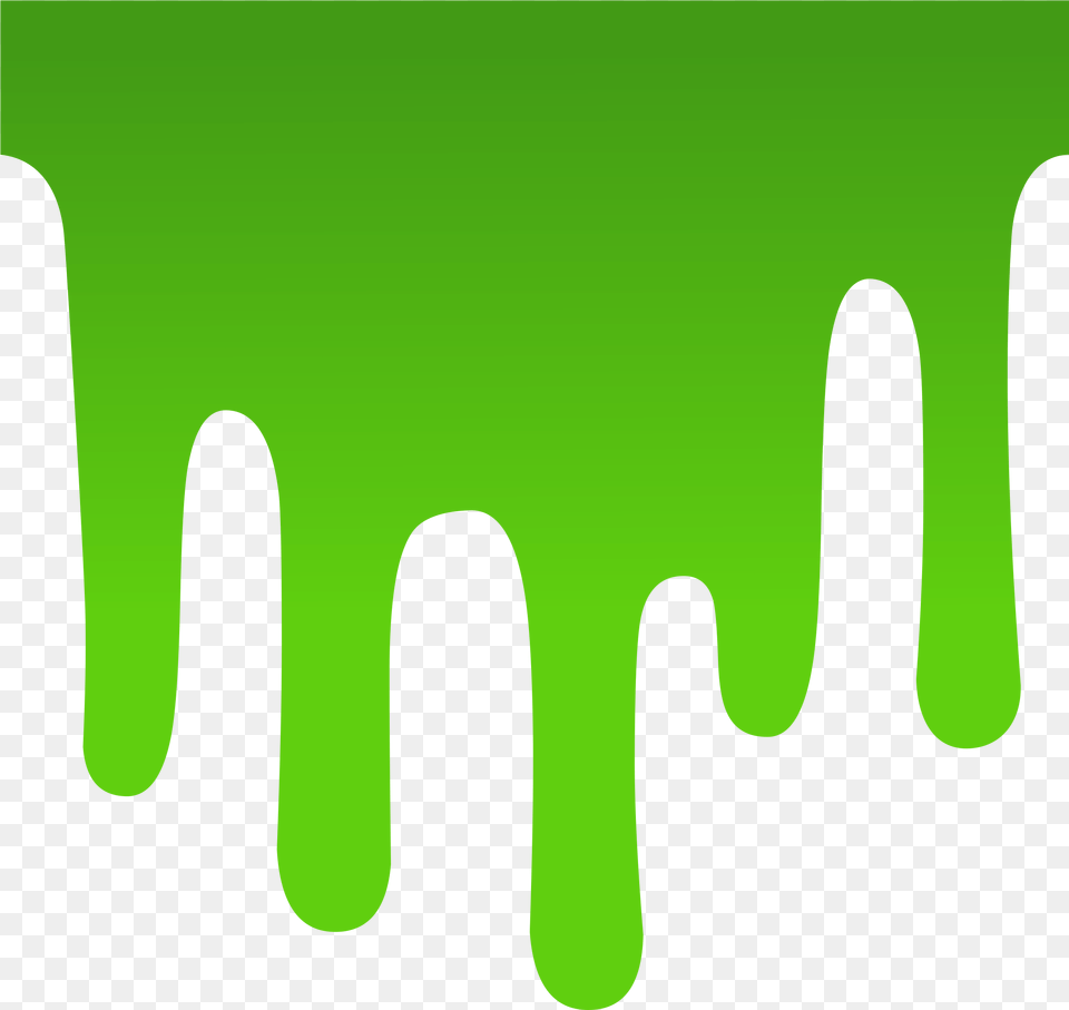 Dripping Slime Image Slime, Cutlery, Fork, Green, Logo Free Png Download