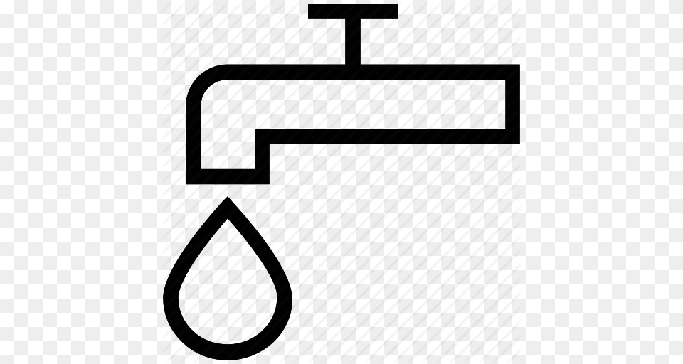 Dripping Tap Drop Faucet Tap Water Water Tap Icon, Firearm, Weapon Free Png