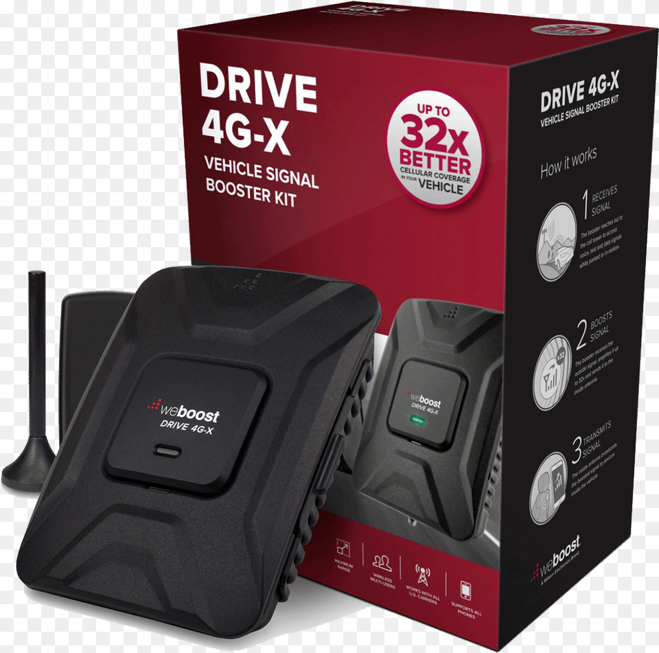 Drive 4g X Weboost Cell Phone Booster, Electronics, Hardware, Modem, Router Free Png Download