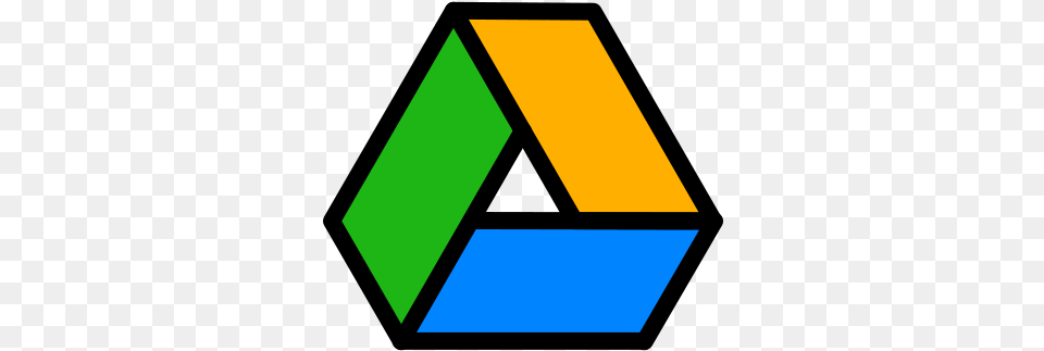 Drive 7 Google Drive Icon File, Triangle Free Png Download