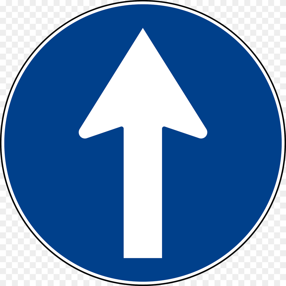 Drive Straight Clipart, Sign, Symbol, Road Sign Free Png