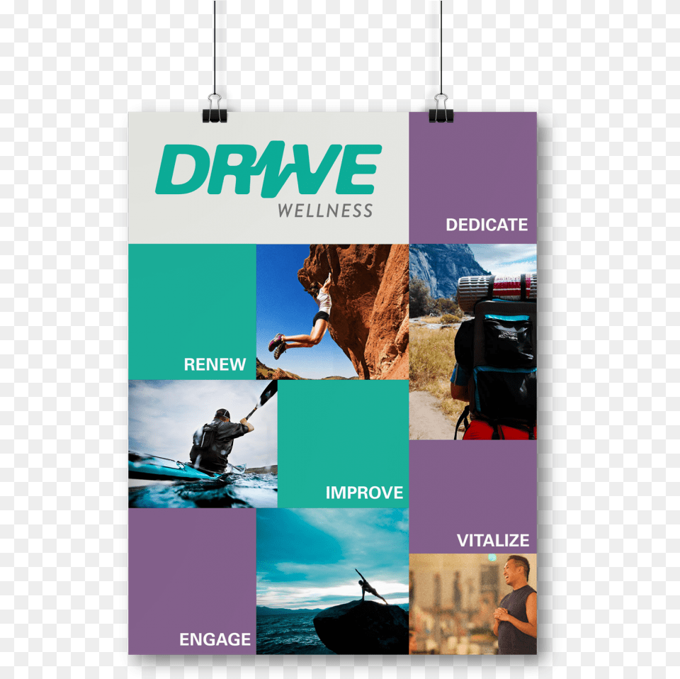 Drive Wellness Poster For Western Digital Flyer, Adult, Girl, Female, Man Free Png Download