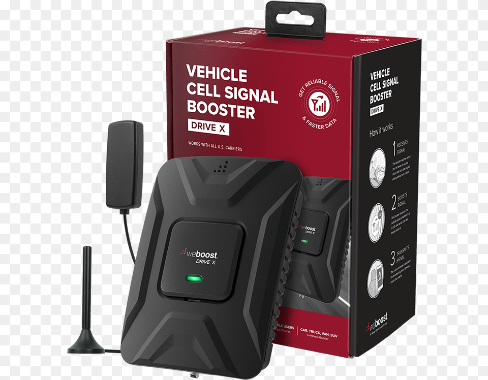 Drive X Vehicle Cell Phone Booster, Electronics, Hardware, Modem, Adapter Png Image