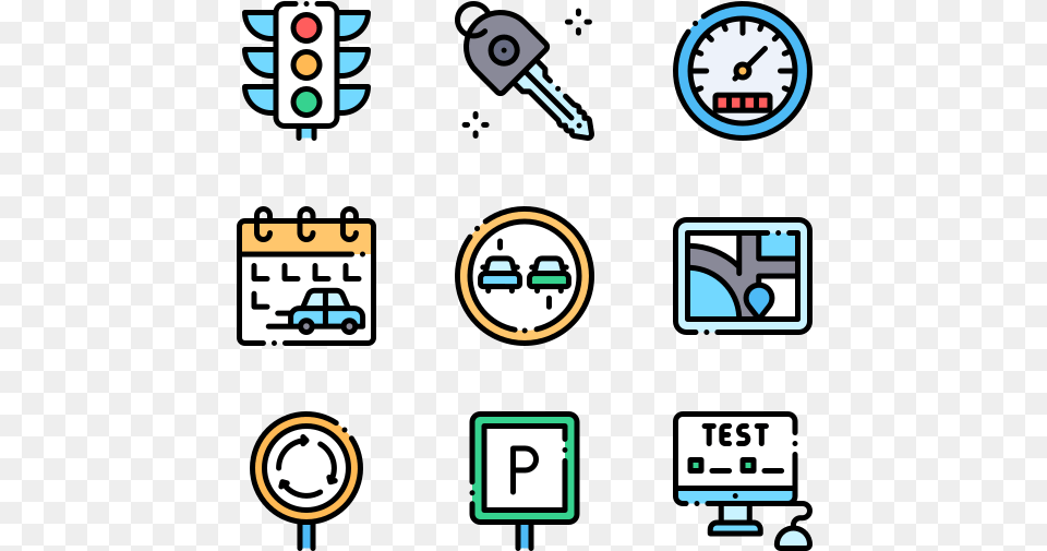 Driver School Driver Icons, Car, Transportation, Vehicle, Light Png