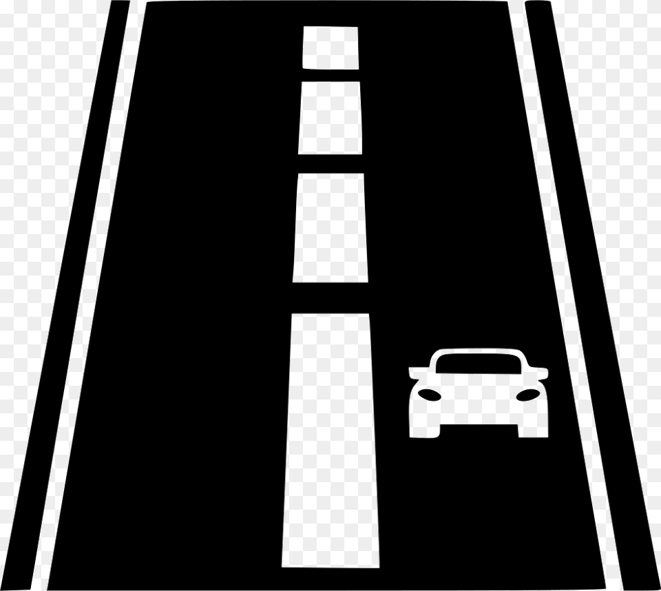 Driveway Highway Road Transport Travel Car Comments Traveling Car On Road Black And White Images, Tarmac, Transportation, Vehicle, City Free Transparent Png