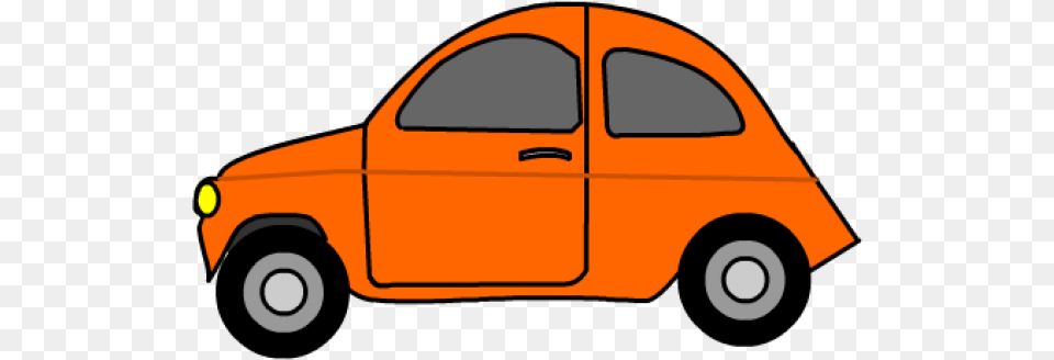 Driving Clipart Orange Car Girl In Car Clipart Orange Car Clipart, Transportation, Vehicle, Taxi Free Transparent Png
