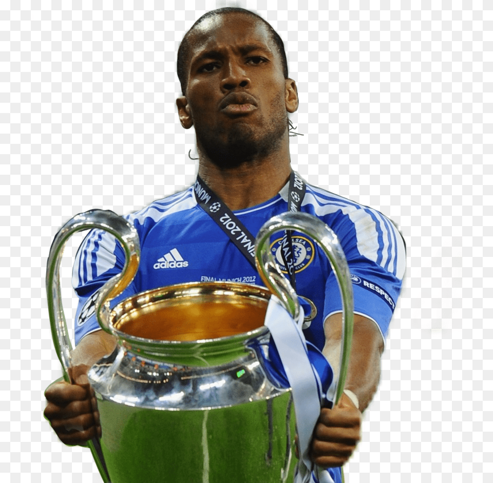 Drogba Chelsea Didier Drogba Chelsea Champions League, Adult, Male, Man, Person Png