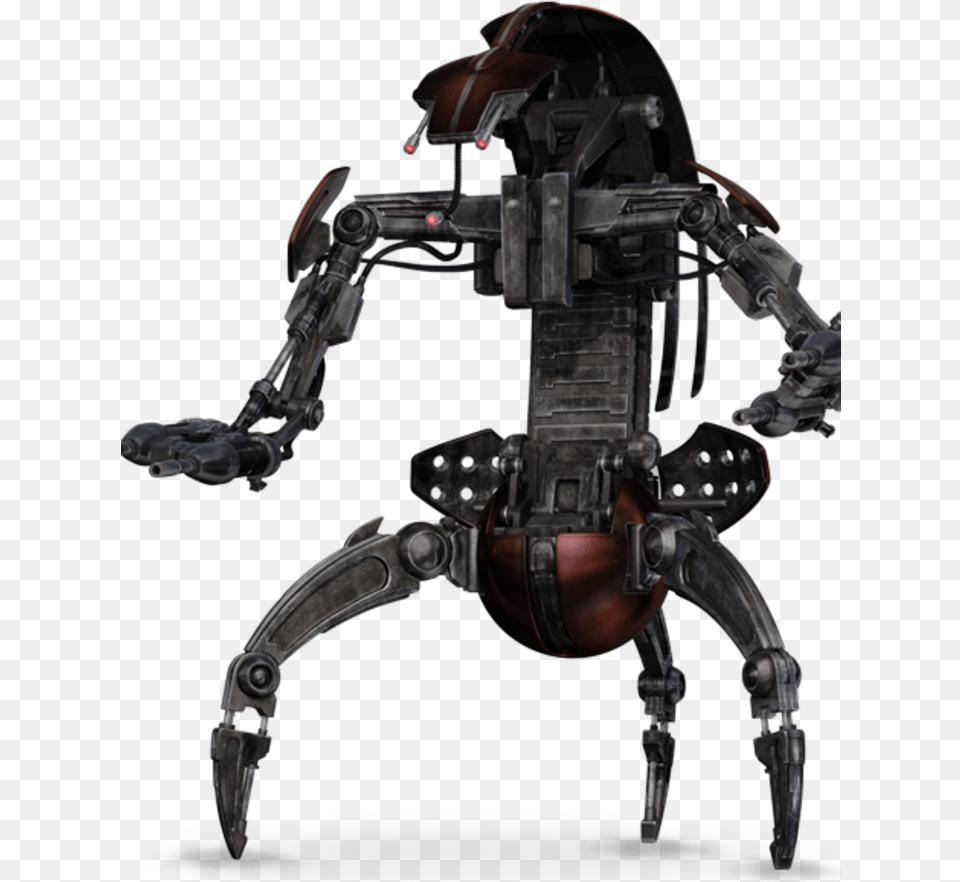 Droideka Star Wars Droideka, Robot, Gun, Weapon Png