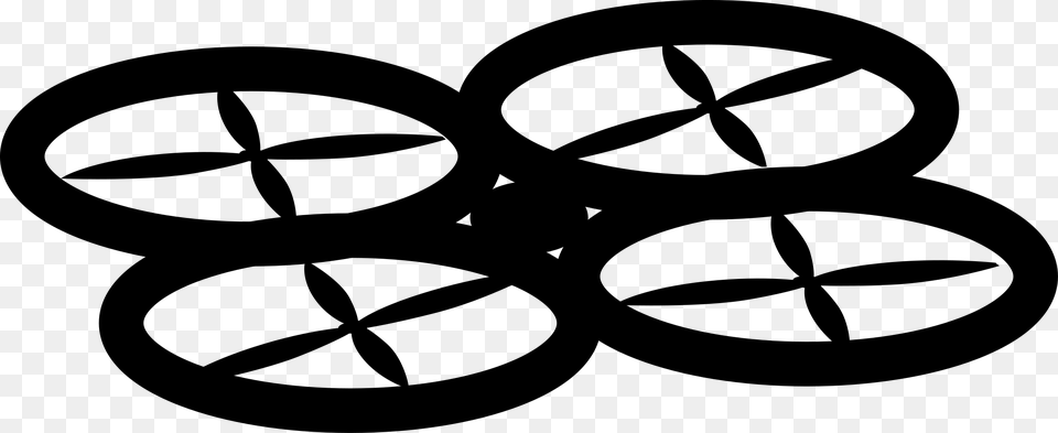 Drone, Gray Png