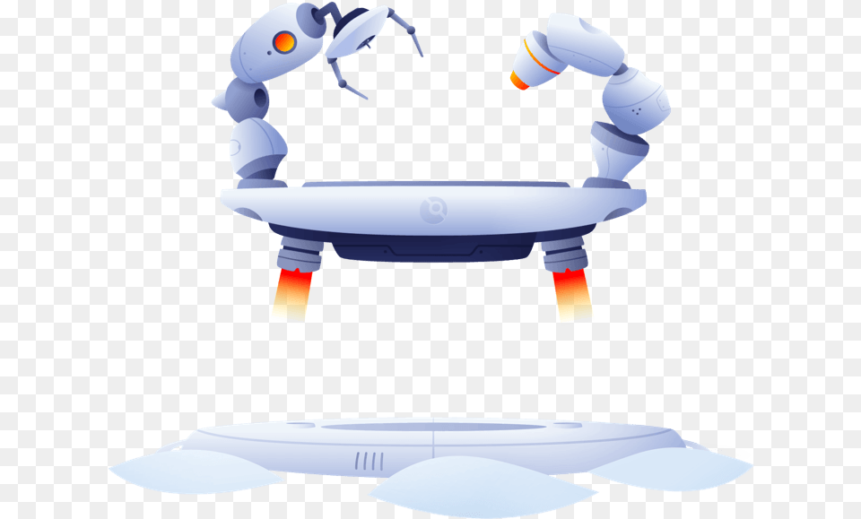 Drone Ci Animation, Robot, Tub, Bathing, Water Png