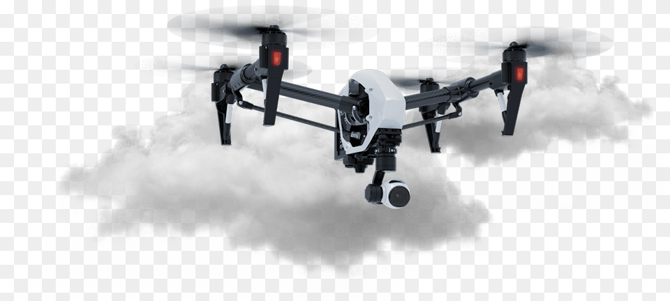 Drone Clipart Dji Inspire 1 V20 4k Camera, Aircraft, Vehicle, Transportation, Flying Free Png Download