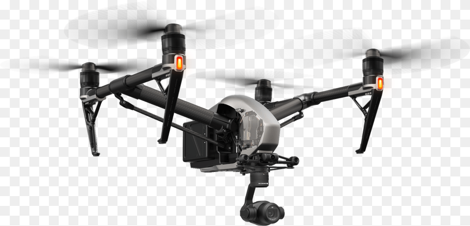Drone Drone Inspire 2, Lighting, Electrical Device, Microphone, Machine Free Png