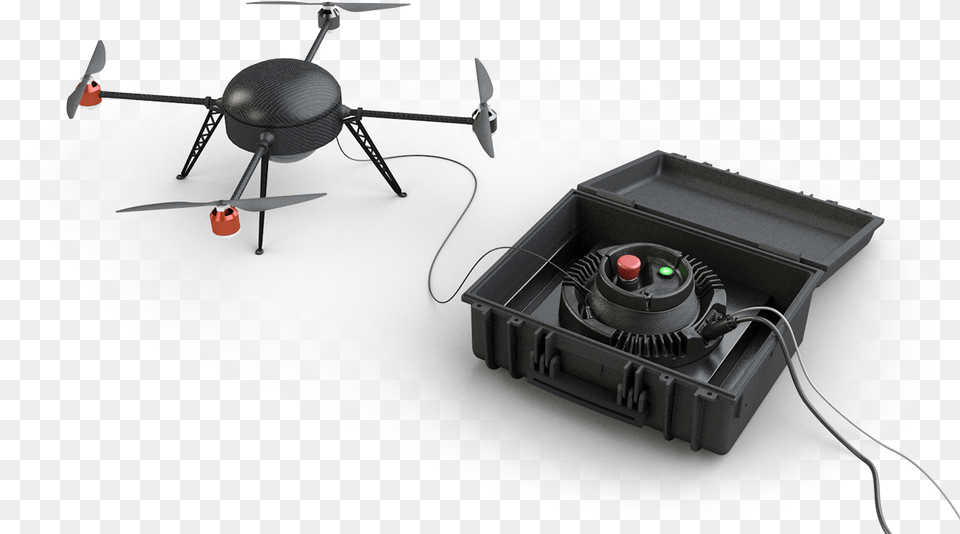 Drone For Surveillance Tethered Drone, Electronics, Aircraft, Airplane, Transportation Free Png