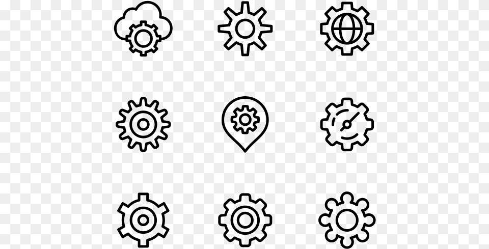 Drone Icons, Gray Png