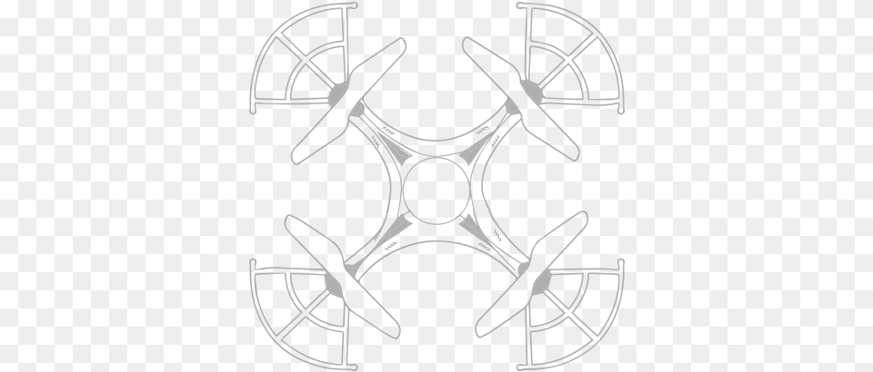 Drone Outline Circle, Machine, Spoke, Device, Grass Free Png