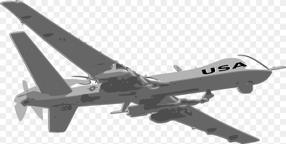 Drone Transparent Hd Photo Predator Drone, Aircraft, Airliner, Airplane, Transportation Free Png Download