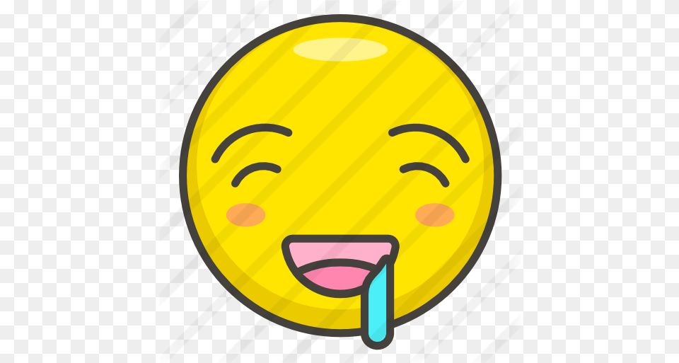 Drool Smileys Icons Emoji, Face, Head, Person Png Image