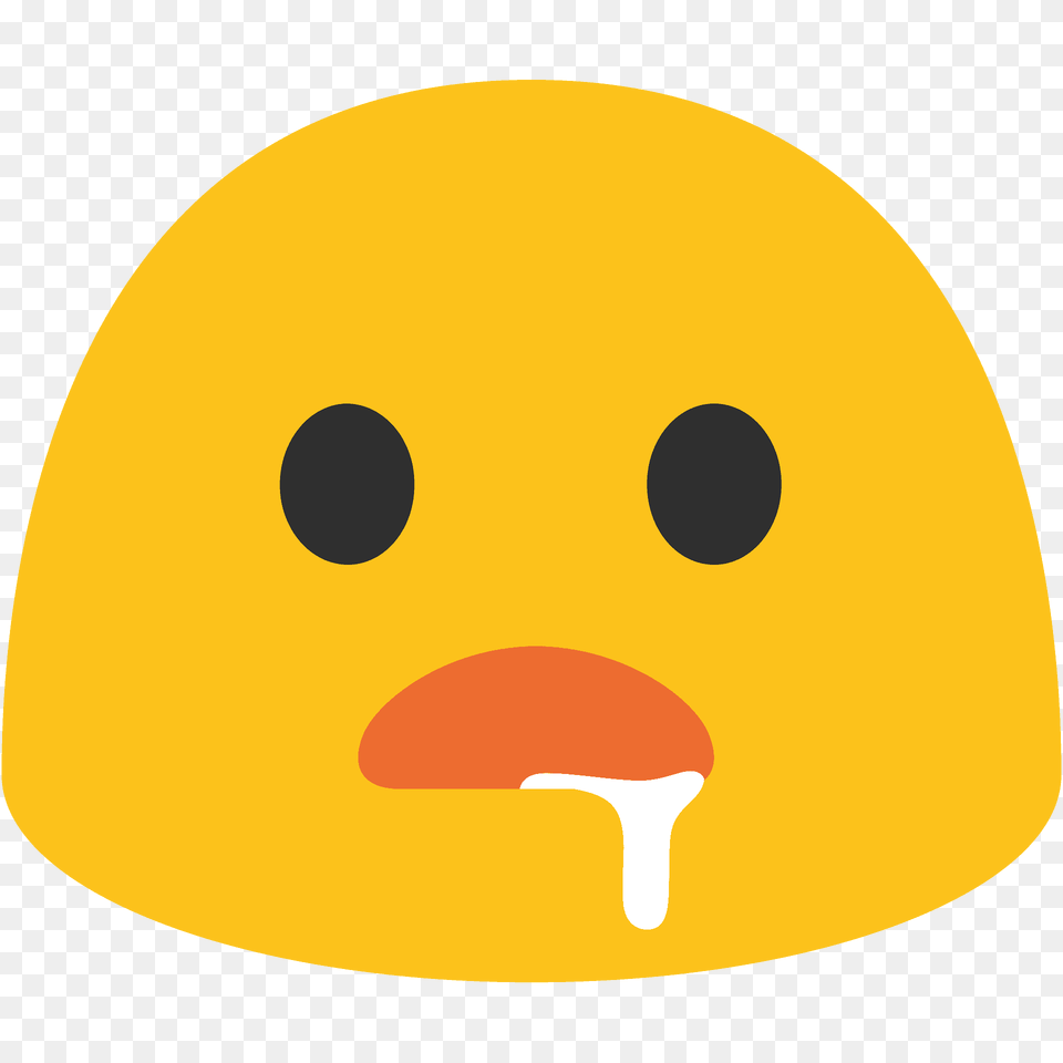 Drooling Face Emoji Clipart, Astronomy, Moon, Nature, Night Png Image