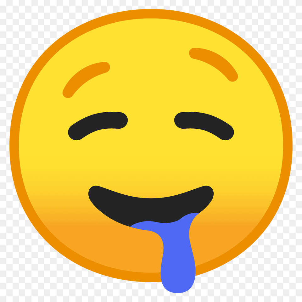 Drooling Face Emoji Clipart Png Image