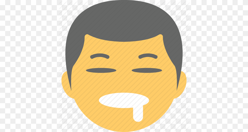 Drooling Face Emoji Emoticon Open Mouth Saliva Icon, Head, Person, Photography, Portrait Png