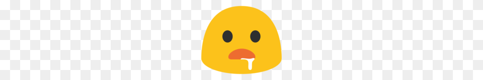 Drooling Face Emoji On Google Android, Astronomy, Moon, Nature, Night Free Png Download