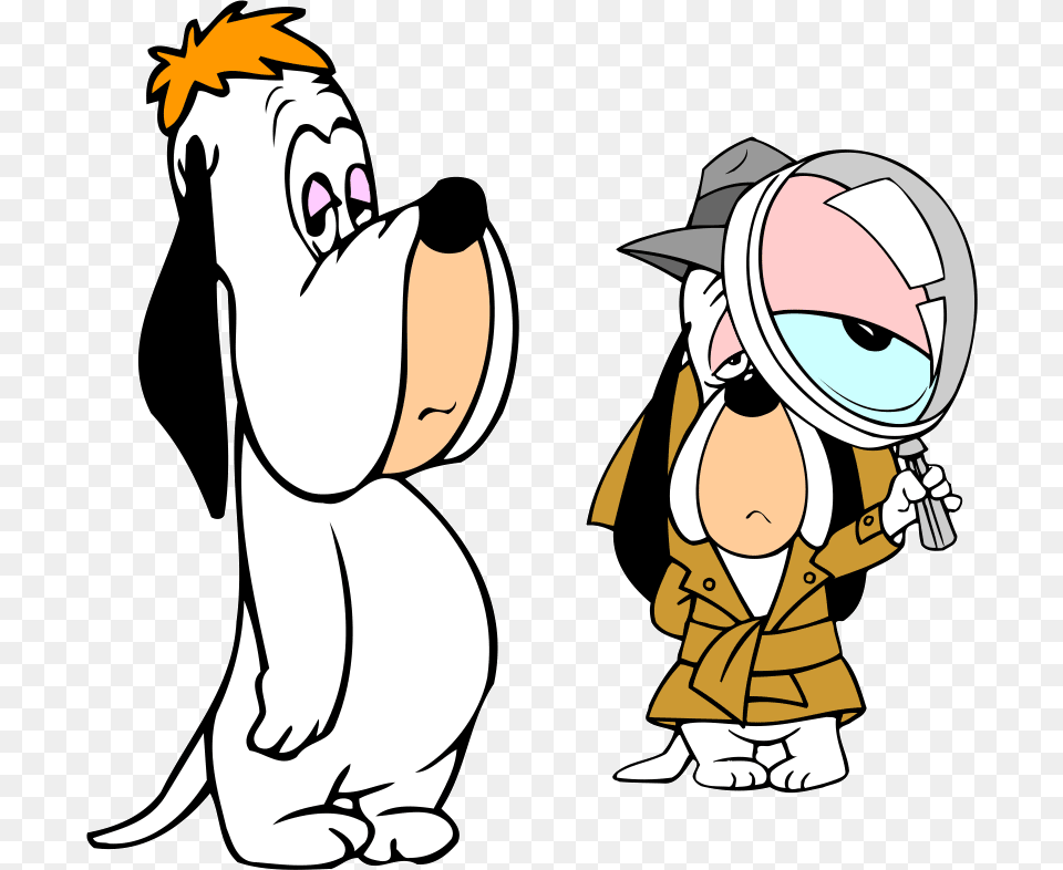 Droophy With His Friend Cartoon Dogs, Book, Comics, Publication, Baby Png