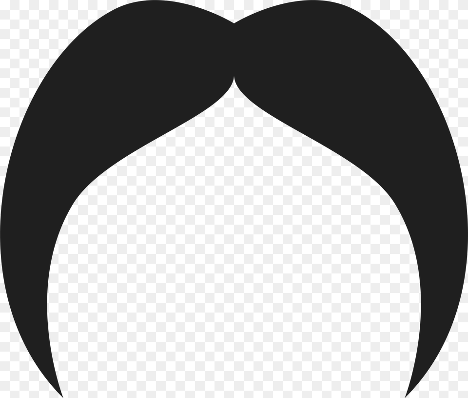Droopy Mustache Clipart Handlebar Moustache, Face, Head, Person Free Png Download