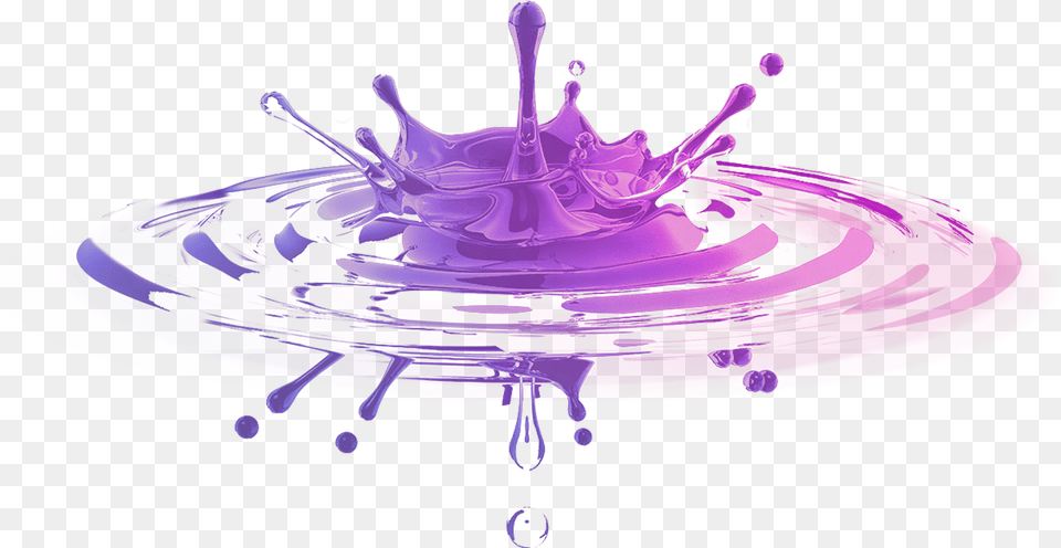 Drop, Art, Graphics, Purple, Water Free Png