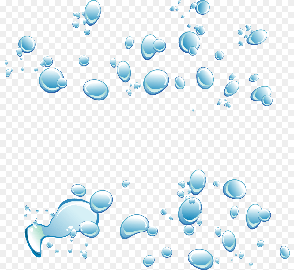 Drop Bubble Euclidean Vector Vector Water Bubbles Cartoon, Droplet, Nature, Outdoors, Snow Png