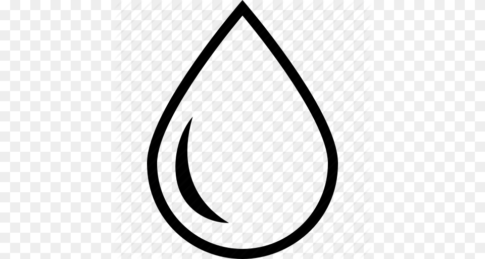 Drop Ink Liquid Water Icon, Droplet, Triangle Free Png Download