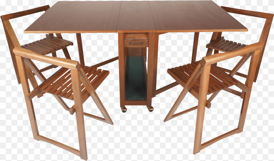 Drop Leaf Dining Table Set Wall Mounted Midcentury Drop Leaf Table, Dining Table, Furniture, Tabletop, Desk Free Png