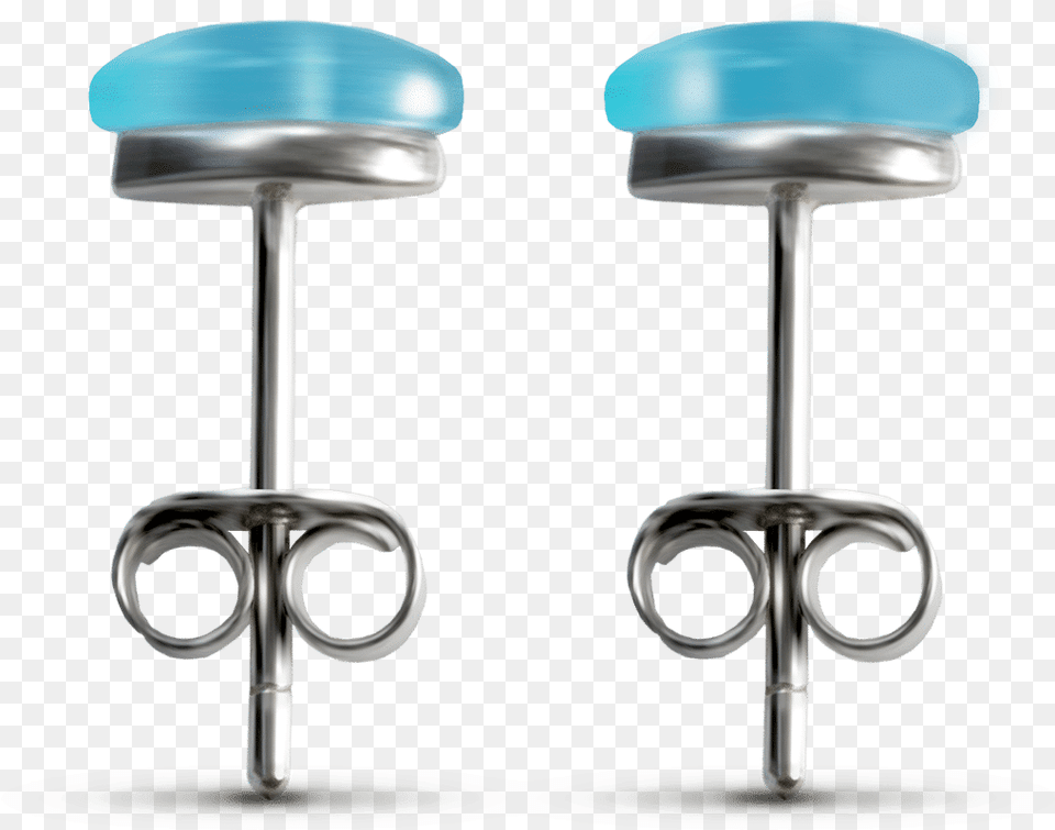 Drop Of The Ocean Earrings Studs Bar Stool Png Image