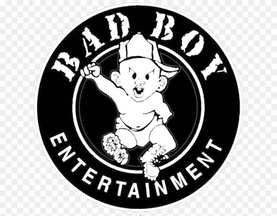 Drop Rate The Best Rap Related Logos Bad Boy Ent Logo, Baby, Person, Face, Head Free Transparent Png