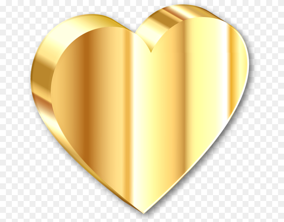 Drop Shadow Computer Icons Heart Gold Gold Heart Icon Download Love Symbols 3d Png Image