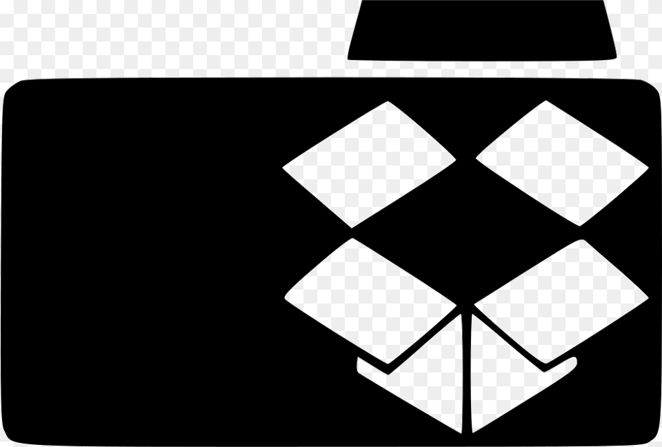 Dropbox Folder Comments Icono Dropbox, Stencil, Recycling Symbol, Symbol Png