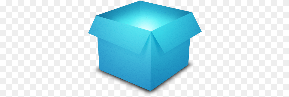 Dropbox Icon Blue Box Icon, Cardboard, Carton, Mailbox Png Image