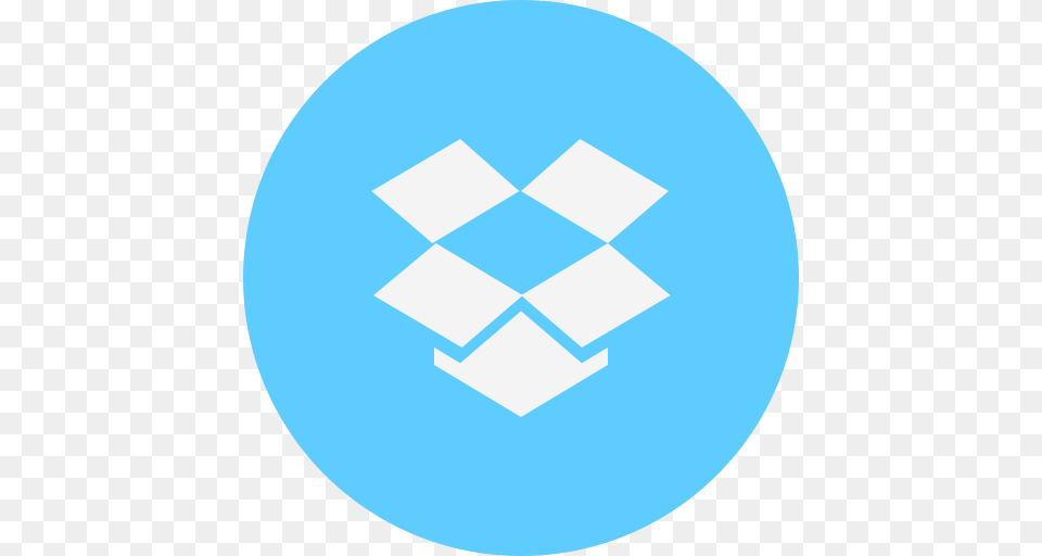 Dropbox Logo Icon, Recycling Symbol, Symbol, Disk, Nature Free Png