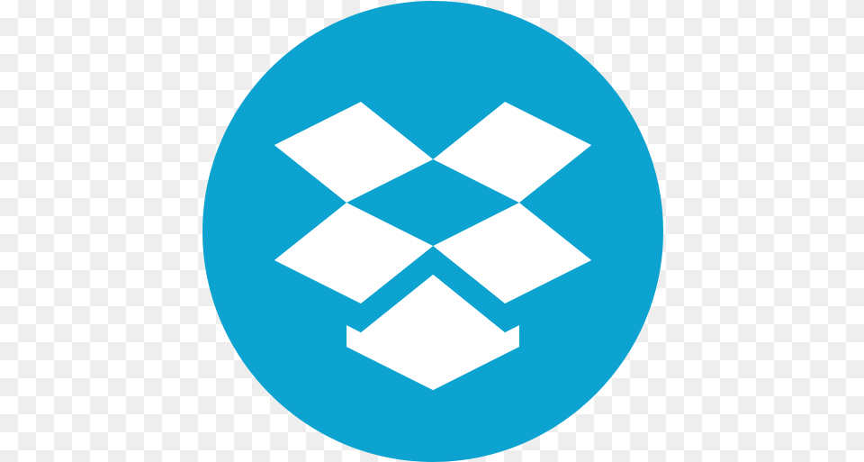 Dropbox Logo Storage Cloud Internet Close Icon Blue, Nature, Outdoors, Symbol, Recycling Symbol Free Transparent Png