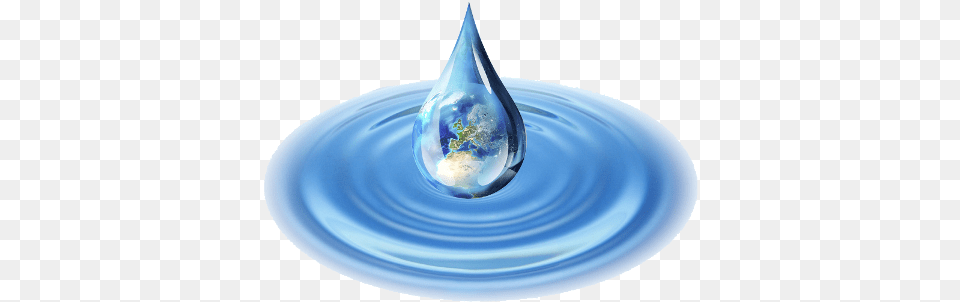 Droplet Drop Of Water, Outdoors, Nature, Ripple, Plate Png Image
