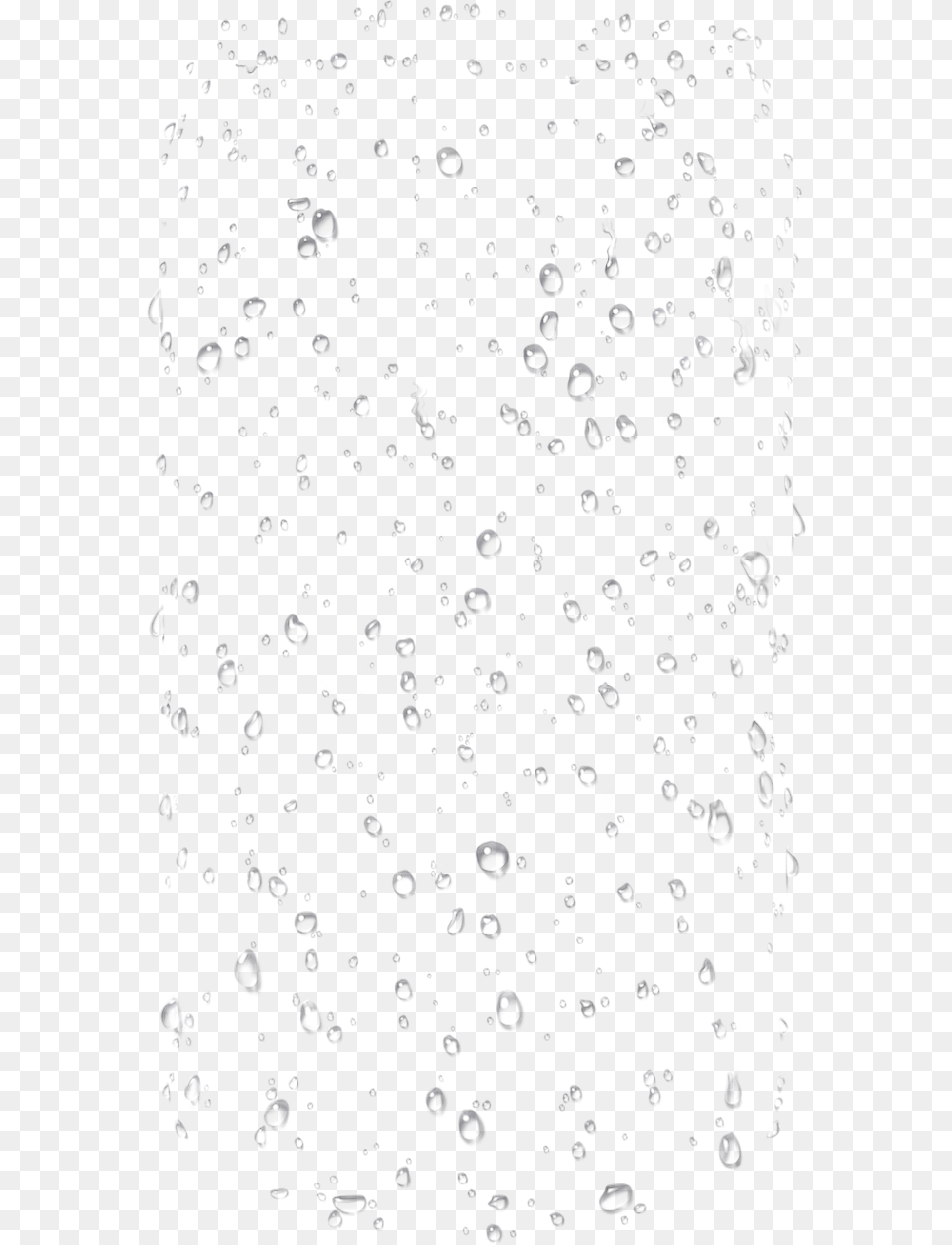 Droplets Of Water, Paper Png