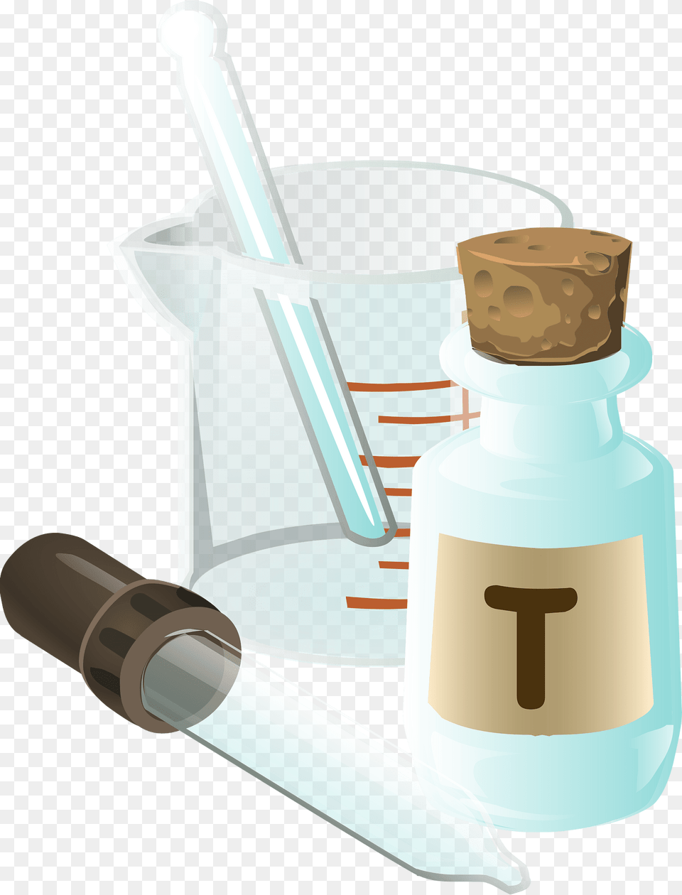 Dropper And Medicine Clipart, Cup, Jar Free Png Download