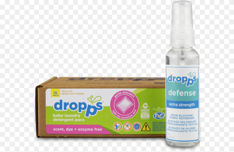 Dropps He Travel Size Laundry Detergent Pacs Scent, Tin, Can, Spray Can Free Transparent Png
