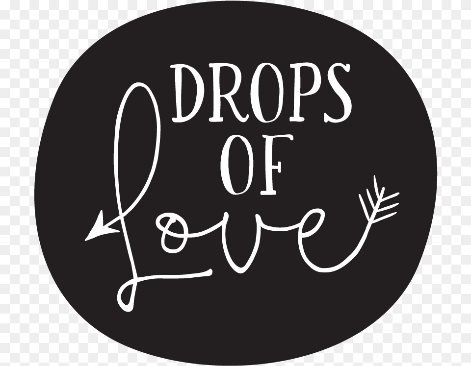 Drops Of Love Tooth Clip Art, Text, Handwriting, Disk, Calligraphy Free Png Download