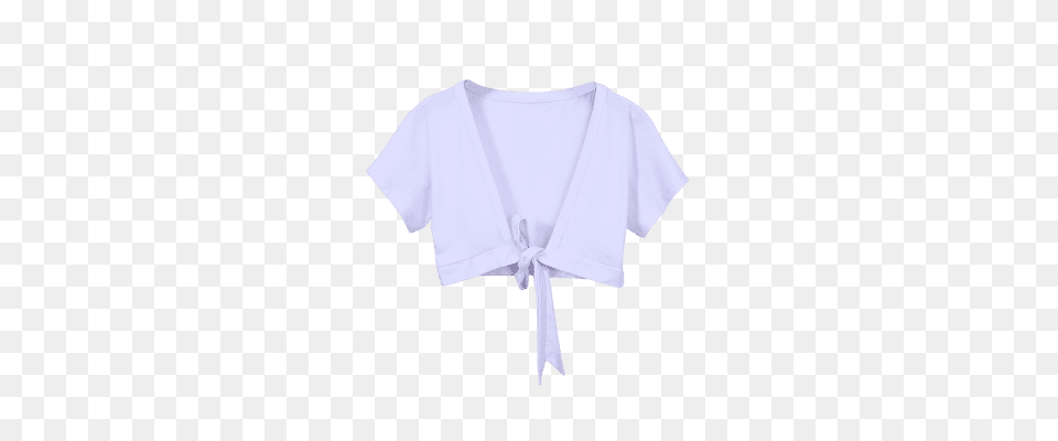 Dropshipping For Knot Hem Cropped Top To Sell Online, Blouse, Clothing, T-shirt, Knitwear Png