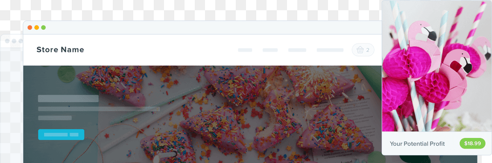 Dropshipping Party Supplies Baked Goods, Food, Sweets, Sprinkles, Cream Free Png Download