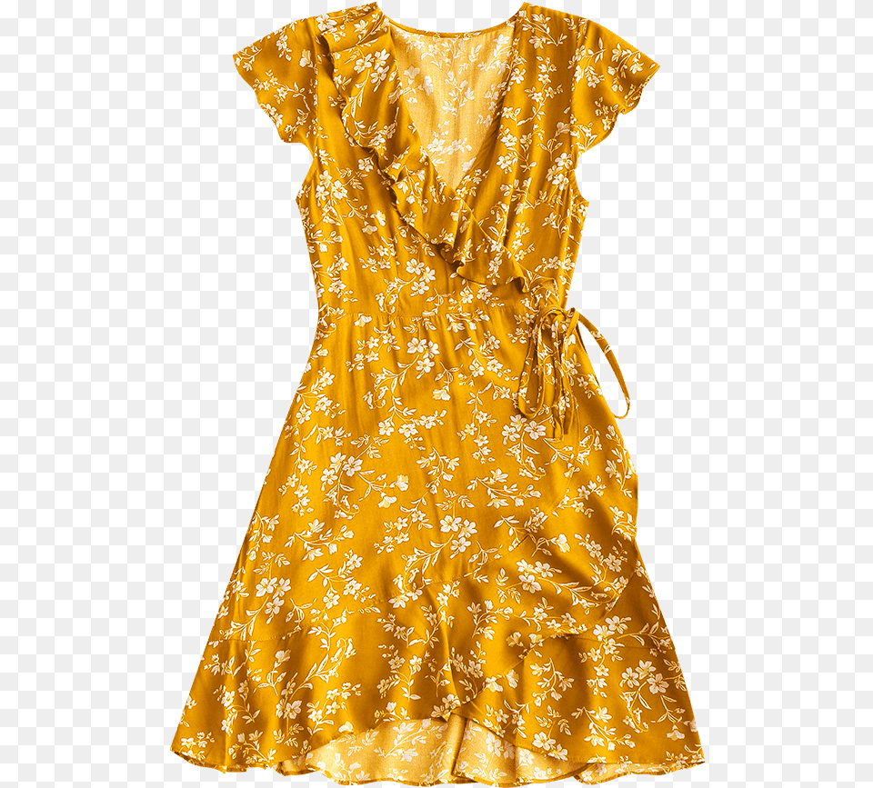 Dropshipping Summer Maxi Dressflower Girl Dress Dropshipercotton Yellow Summer Dress, Clothing, Blouse, Formal Wear, Fashion Free Png