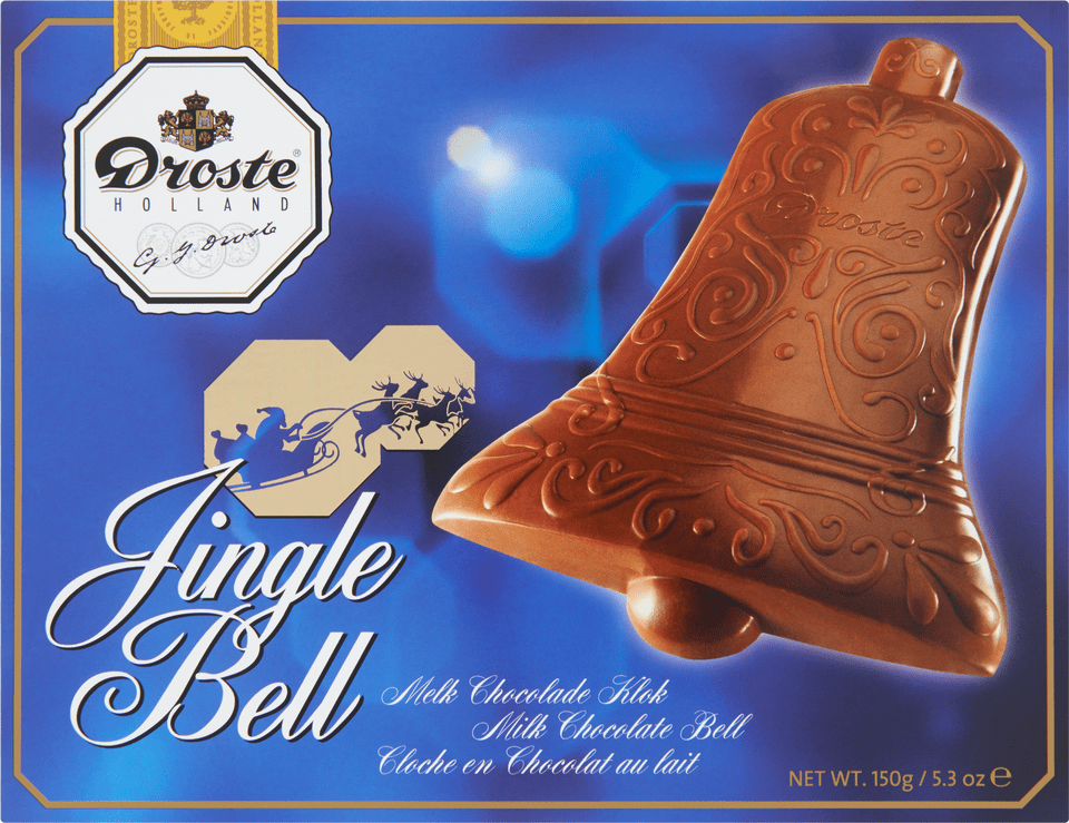 Droste Melk Chocolate Bell Free Transparent Png