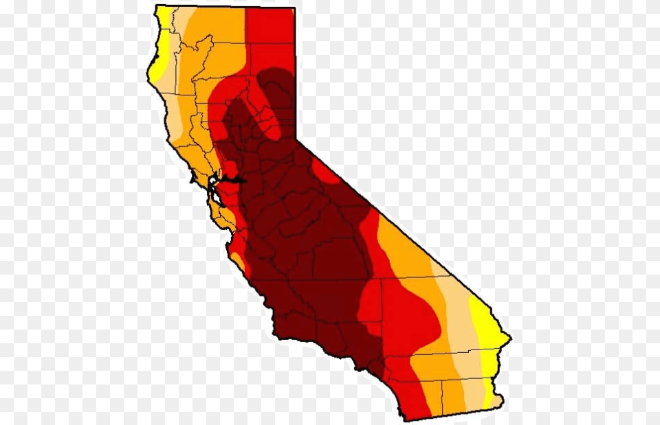 Drought In Ca, Chart, Plot, Map, Person Png Image