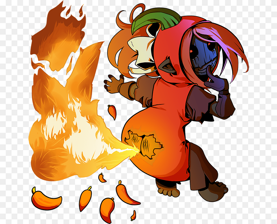 Drowtales Fart, Baby, Person, Fire, Flame Png Image