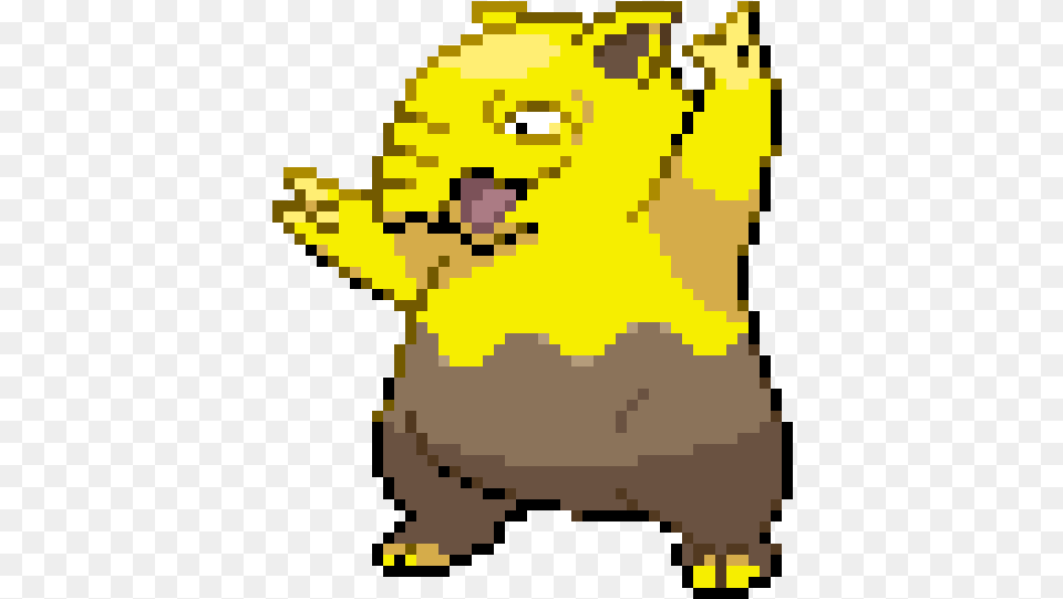 Drowzee Pixel Png Image